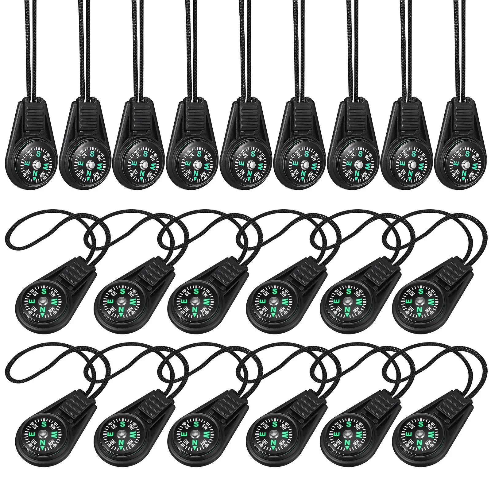 20Pcs Versatile Mini Compass K - огляд і ціна Outdoor Hunting Vehicle