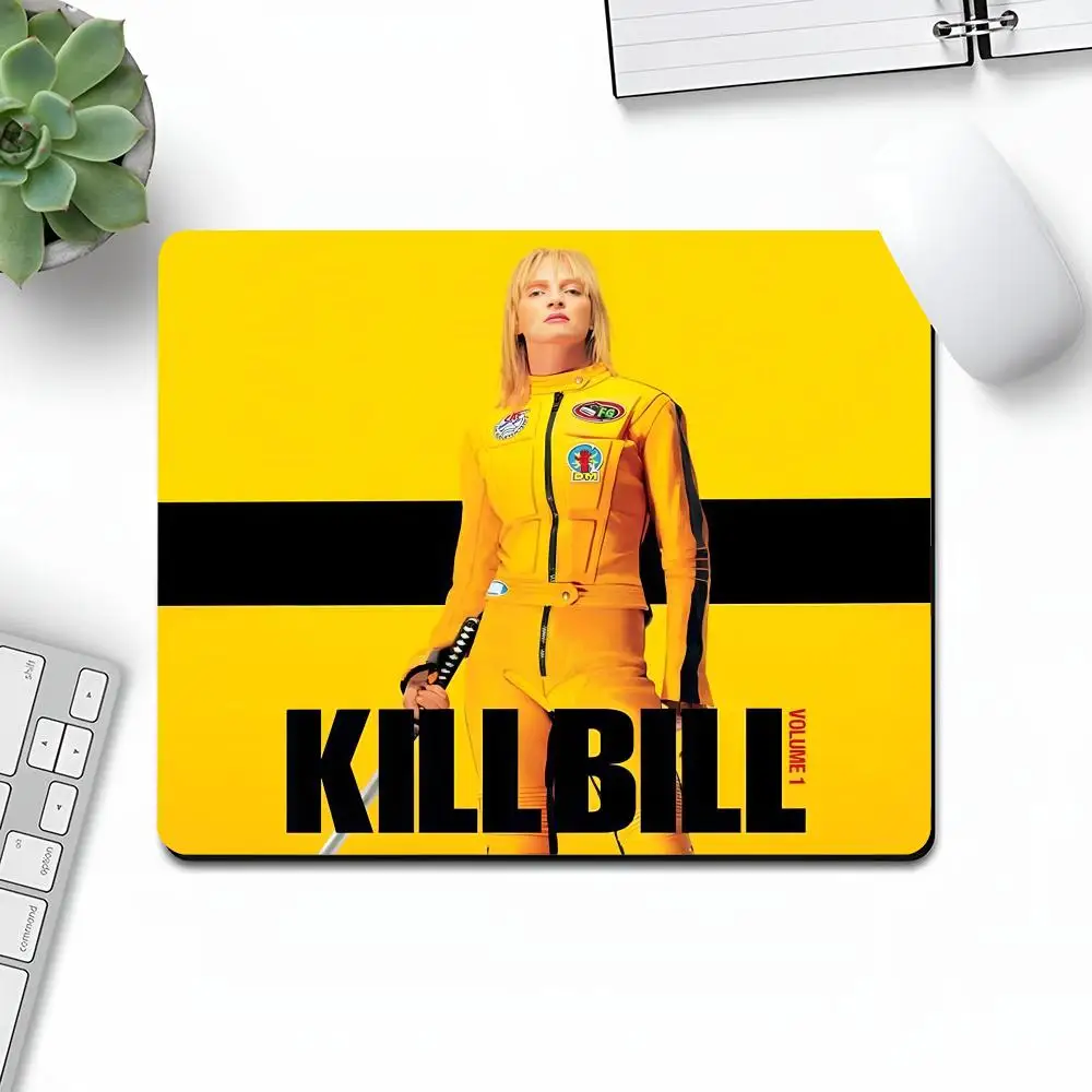 

Kill Bill Vol.1 Mouse Pad Art Gaming Gamer Small Rubber Locking Kawaii Edge Large Computer MousePad Laptop Desk Pad