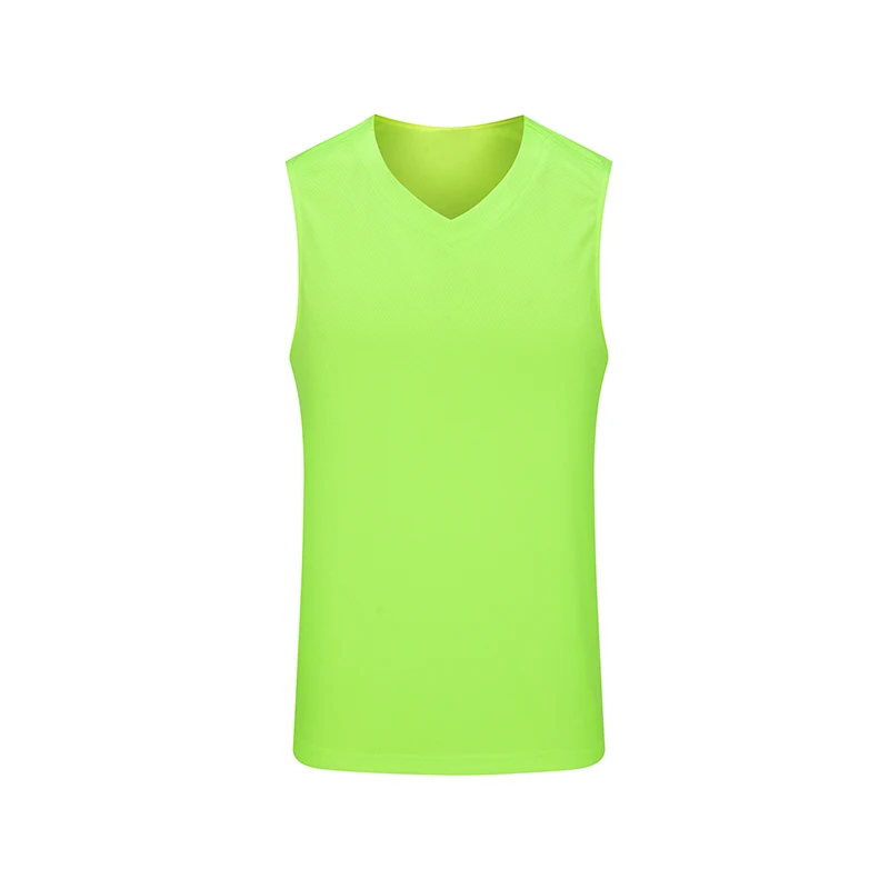 V-neck Sleeveless Basketball Shirts Sports Gym Running Large Size Vest Quick Dry Group Purchase Tank Top Customize Logo Pattern