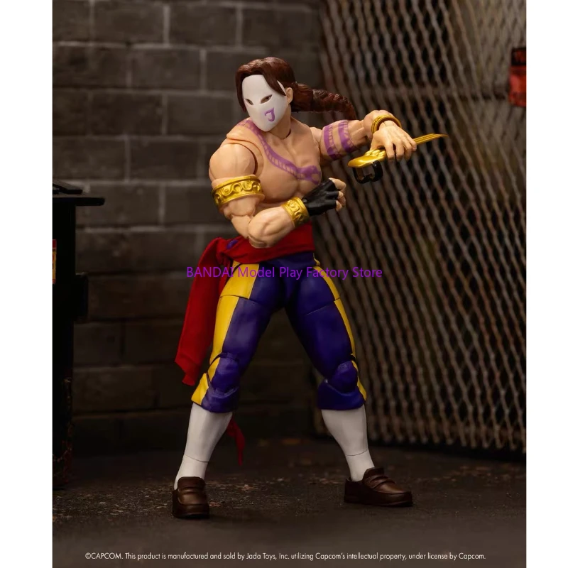 100% الأصلي جادا اللعب 1/12 ستريت فايتر 4 موجة الباروك ساجات بلانكا عمل الشكل اليد لعبة مجسمة الرسوم المتحركة تحصيل هدية #2