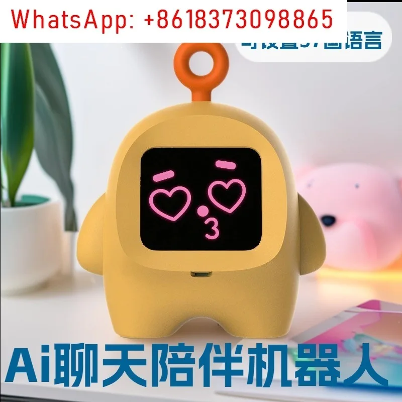 AI chatbot Russian English and other 37 languages Xiaozhi robot children's puzzle learning machine chat