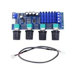 XH-M577 Módulo Amplificador Digital Board, TPA3116D2 Placa Amplificador De Áudio, Tom De Alta Potência, Amp 12-24V