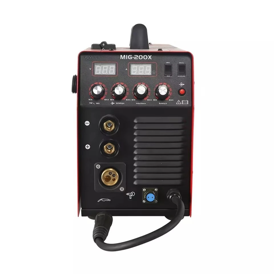 MIG-200X Single Phase Flux Core Output Current 200A Welding Machine