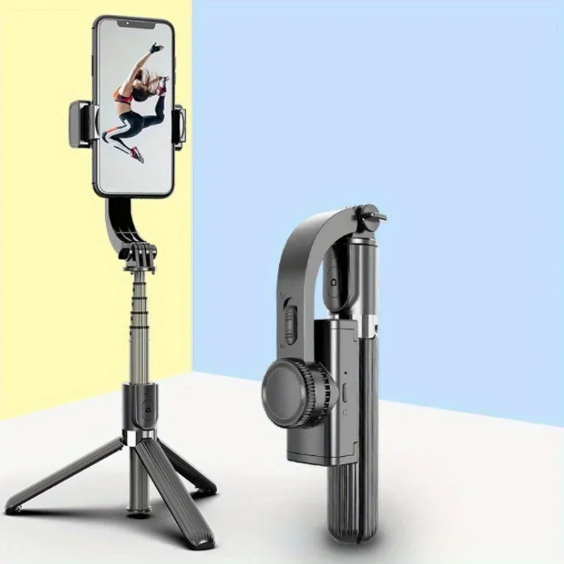 Selfie Stick Gimbal Stabilizer 360 degree Rotation Tripod with Wireless Remote Control Portable Phone Holder