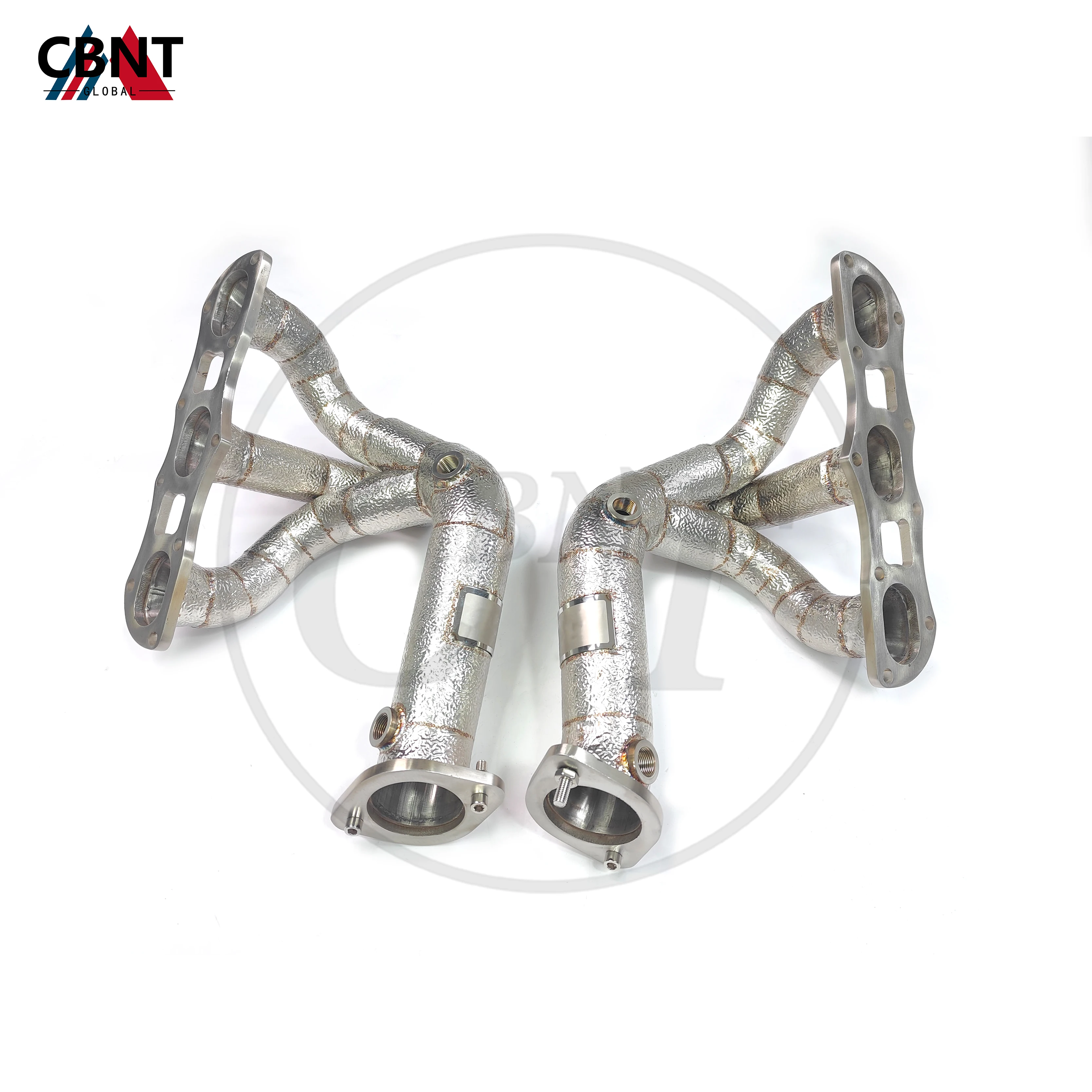 

CBNT for Porsche Boxster 981 987 Catted/Catless Downpipe Exhaust System Pipe High Performance SS304 Exhaust-pipe Manifold