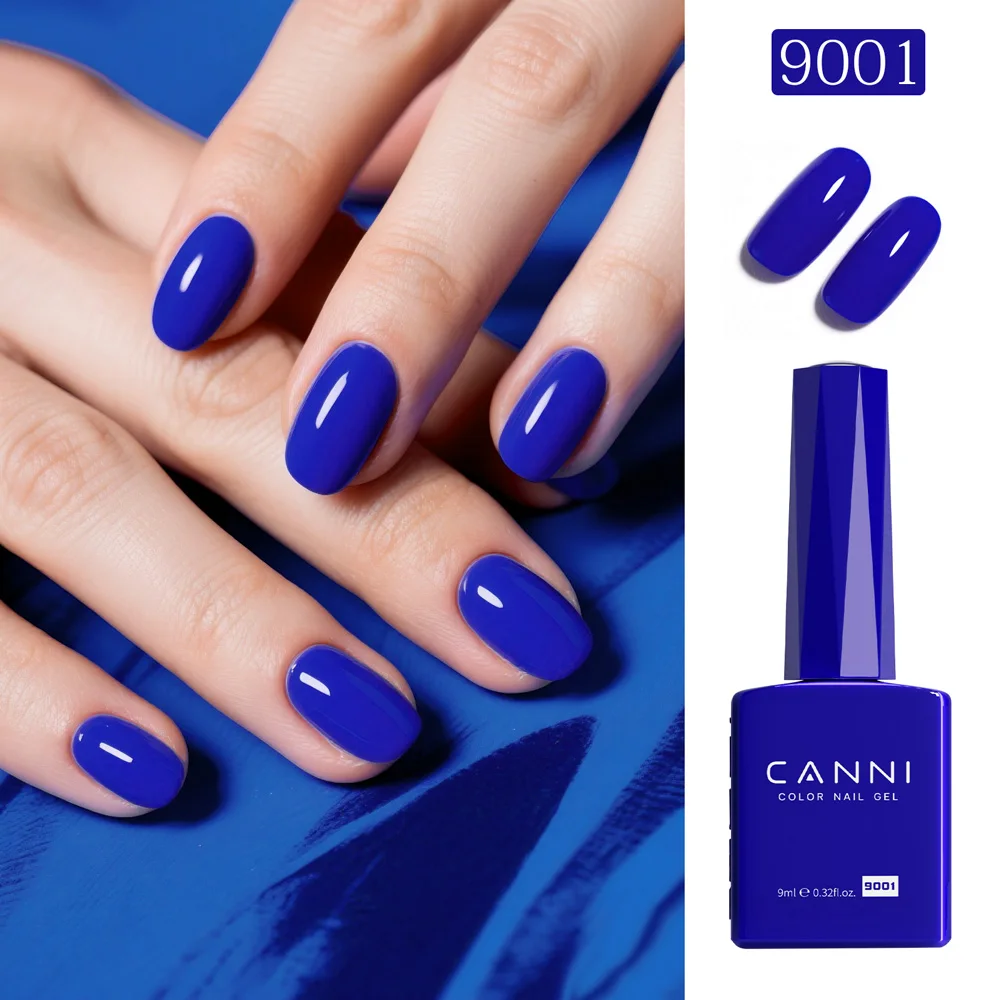 CANNI Christmas Color Gel Polish 9ml Hema Free TPO Free Nail Gel Polish Winter Colors Semi Permanent Gel Super Texture Brush