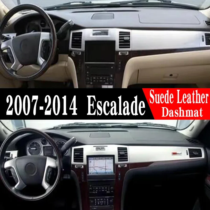 For 2007 2014 Cadillac Escalade G3 instrument panel Mat Dashboard ranger Dashboard  Anti Slip Anti UV  Cover Pad Dashmat Carpet