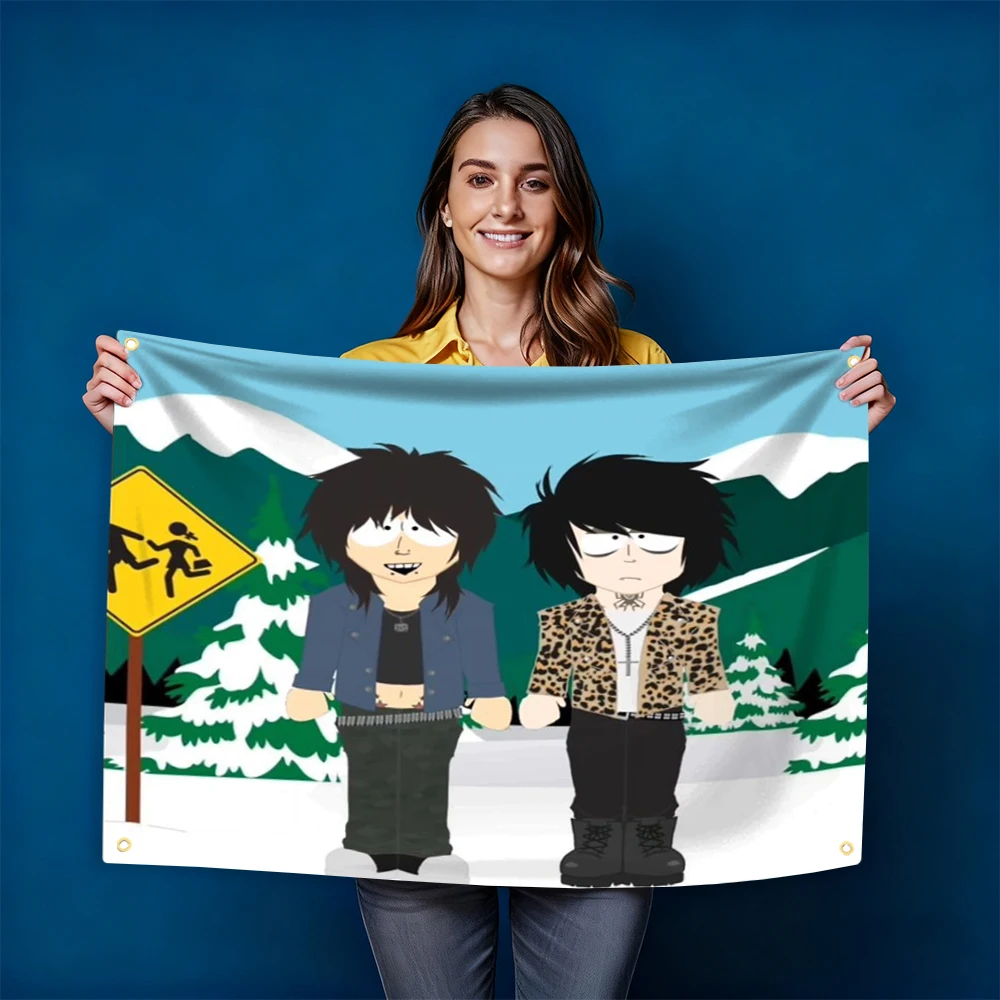 Amerika's Favoriete Flag Tapestry Jake Webber And Johnnie Guilbert Wall Tapestry Aesthetic Room Decor Hippie Art Home Decor