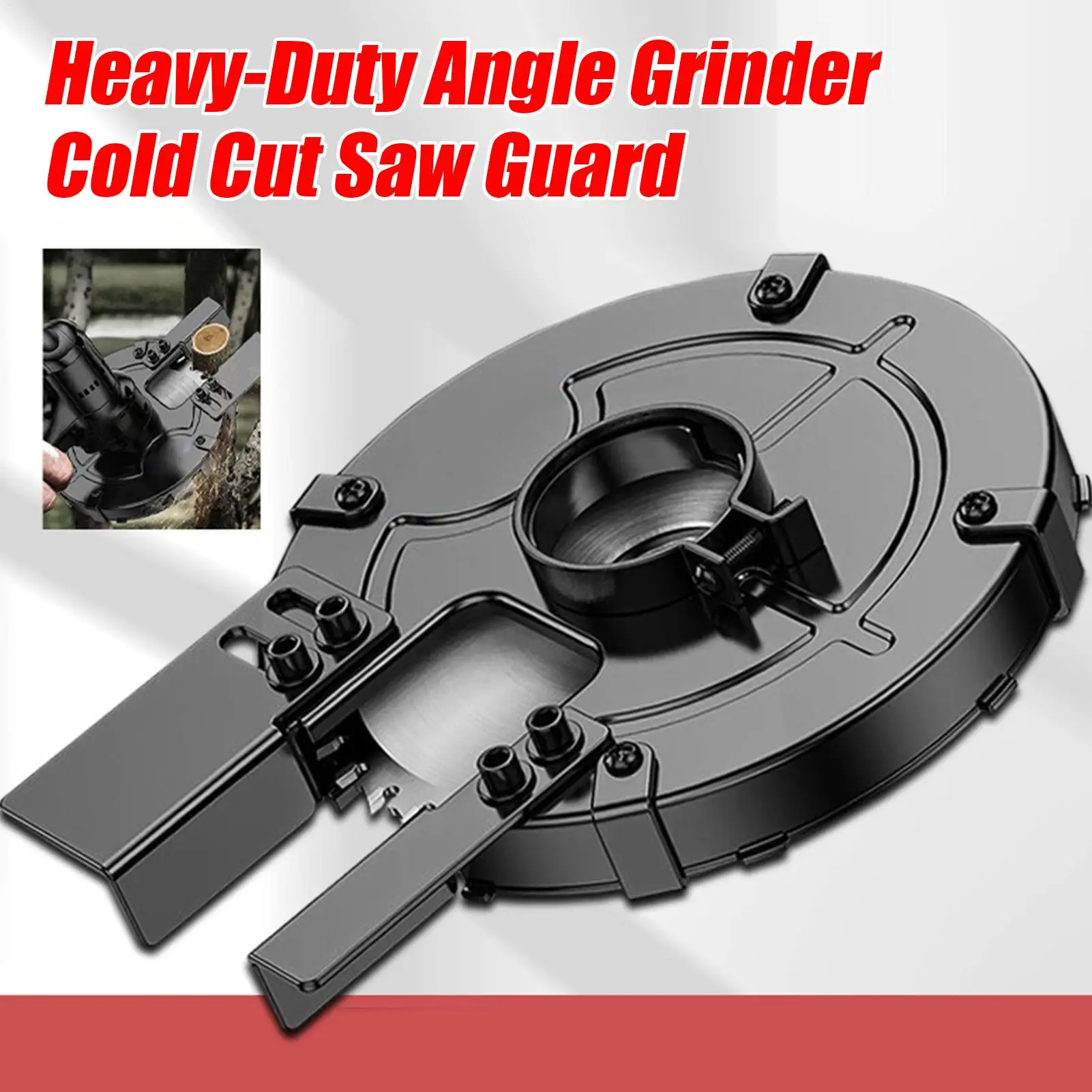 For Outdoor Home Garage Job Site Repair Heavy Duty Angle Grinder Dust Shroud Protective Cover Attachments Protector Safety Guard