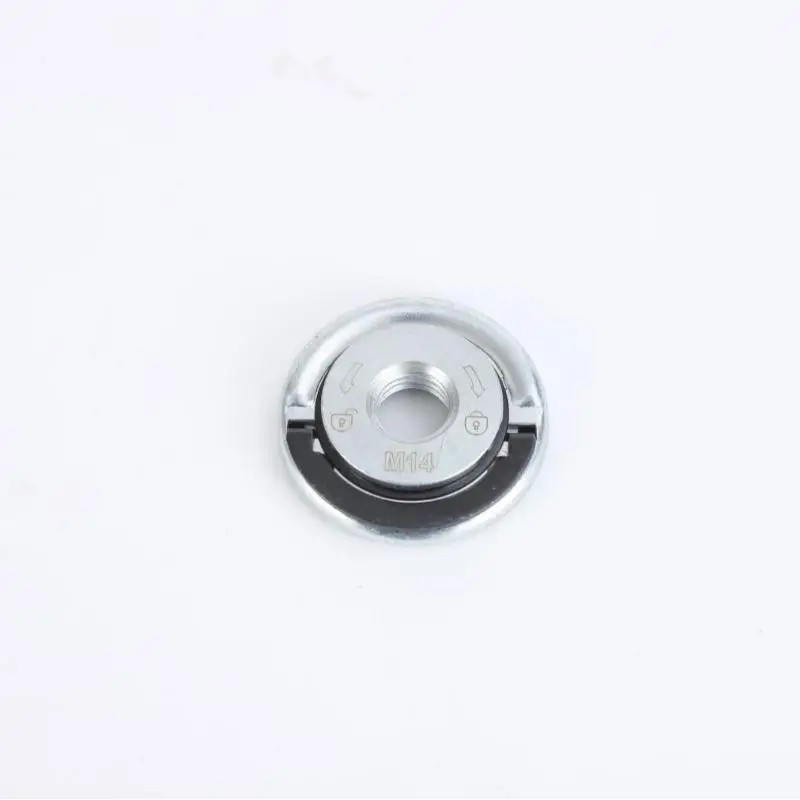 Self Locking Angle Grinder Flange Nut Quick Release Press Plate M10 M14 Thread for Home Workshop Use
