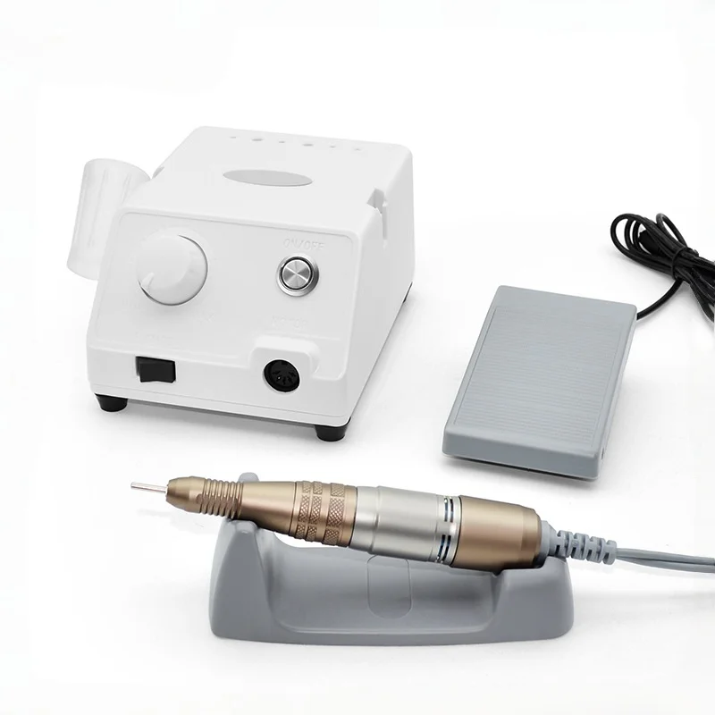 Marathon-N4S Electric Nail Drill Machine 35K STRONG H200 Marathon Handle Professional Nail Polish Sander Equipment Set
