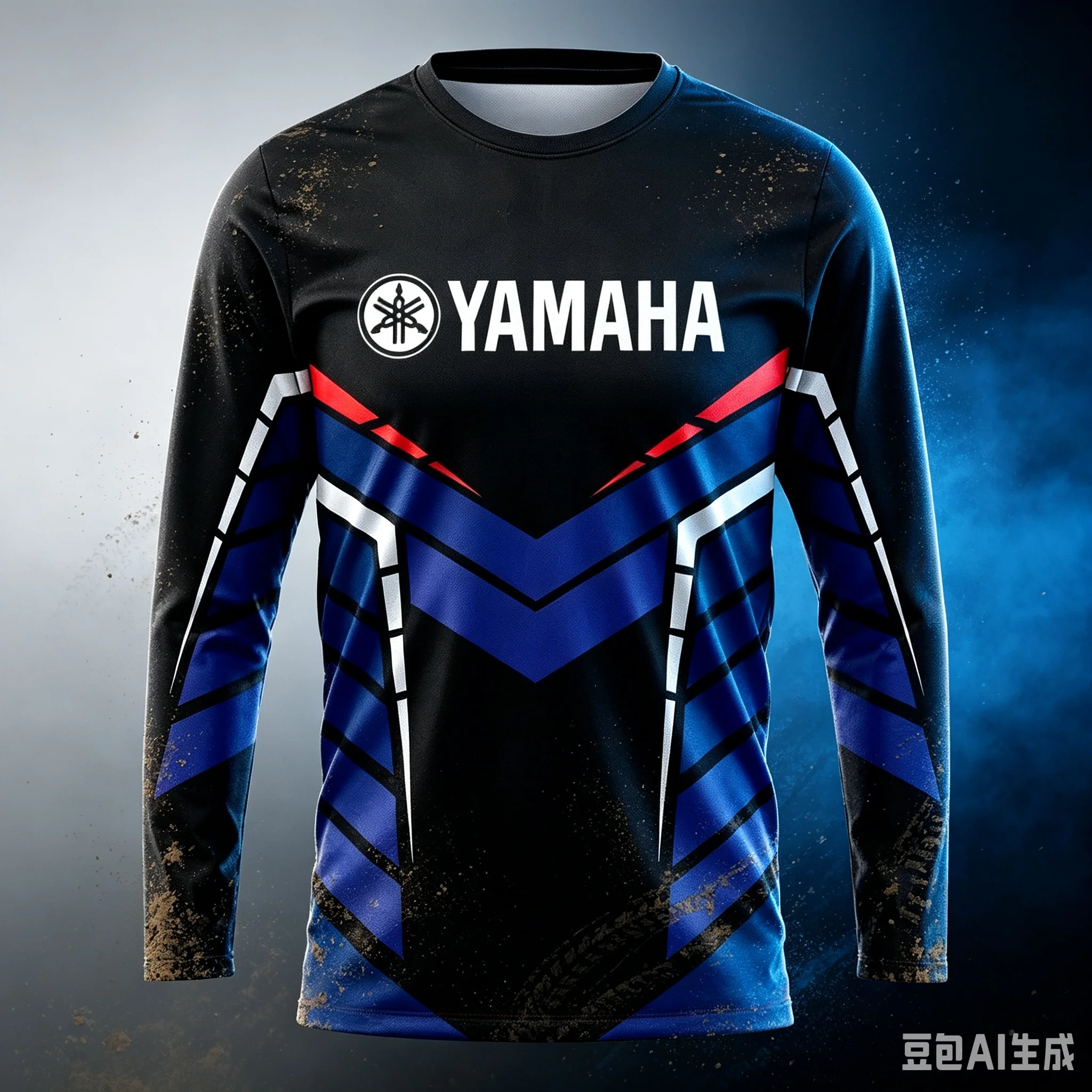 YAMAHA 2026 Summer New SBK Racing Cycling Suit Men's Off-road Motorcycle Sports Fast Drying Long Sleeved Loose Plus Size Jersey