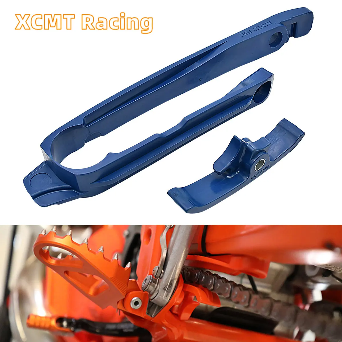 Motorcycle Chain Slider Guard Swingarm Guide For KTM EXC EXC-F SX SX-F XC XCW XCF-W 125 150 250 300 350 450 500 2016–2020 2021
