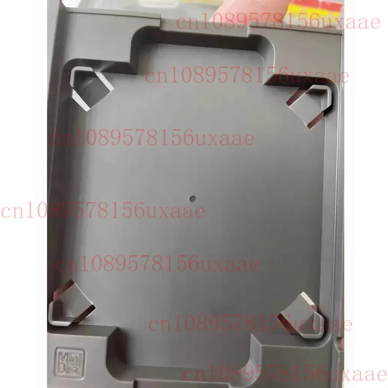 MD case Mini Disc MD Disk Storage Box Dark Grey  5pcs