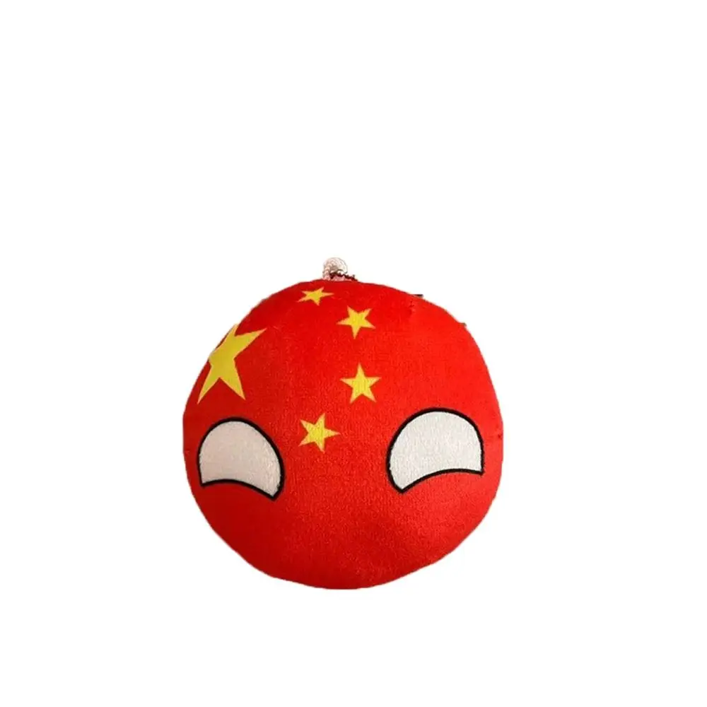 10cm Country Ball Gift Australian USA Ball Country Balls Pendant Stuffed Doll Polandball Plush Toys Kids