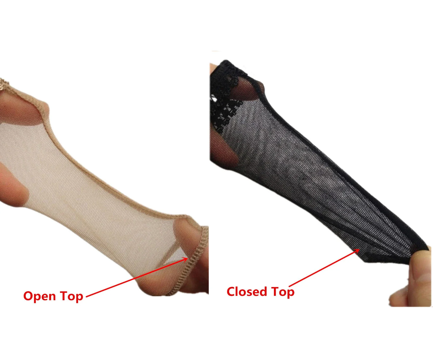 10Pcs Men's Transparent Silk Cock Sock JJ Sleeve Thongs & G-Strings Breathable Jockstrap Lingerie for Men Hot Penis Thong view 6