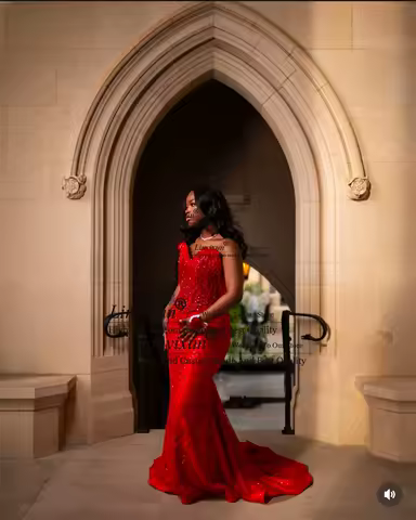 Shiny Sequin Beaded Crystals Prom Dress Sweetheart Aso Ebi Mermaid Evening Gown Customized African Party Wedding Gala Dress