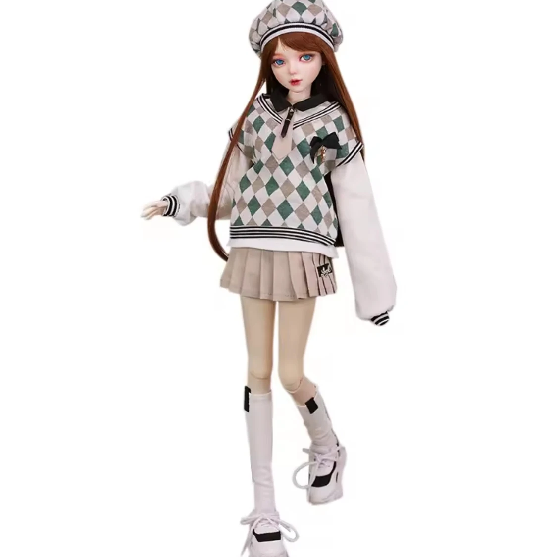 

Articulated BJD Doll Set / Fair Skin TPE Body + Metal Frame / Collectible DIY Customizable Figure