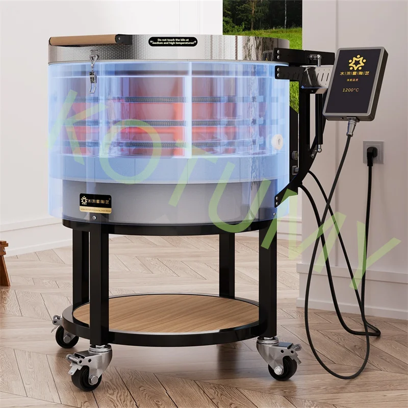 

Household Creative Electric Kilns Round Piers Ceramic Firing Equipment Ceramic DIY