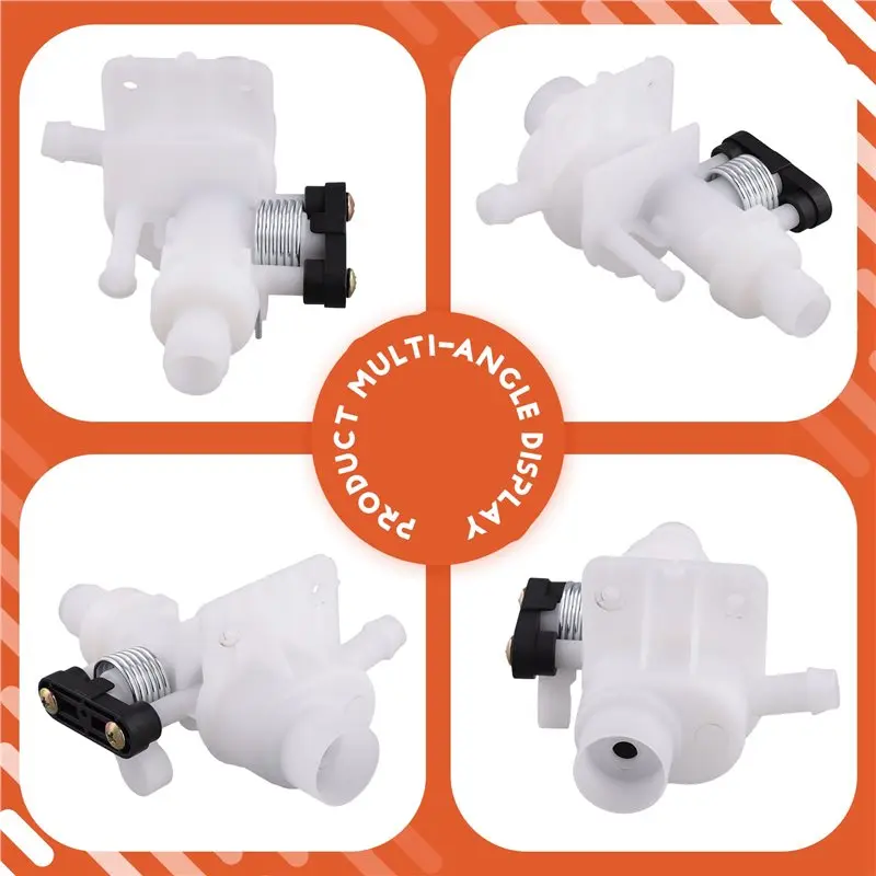 A82M-4X RV Water Valve Kit RV Toilet Water Module Repair Kit For Thetford Bravura