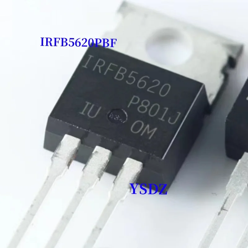 New Original Import 2021+ IRFB5620PBF IRFB5620 MOSFET 200V 25A TO-220 10PCS/LOT