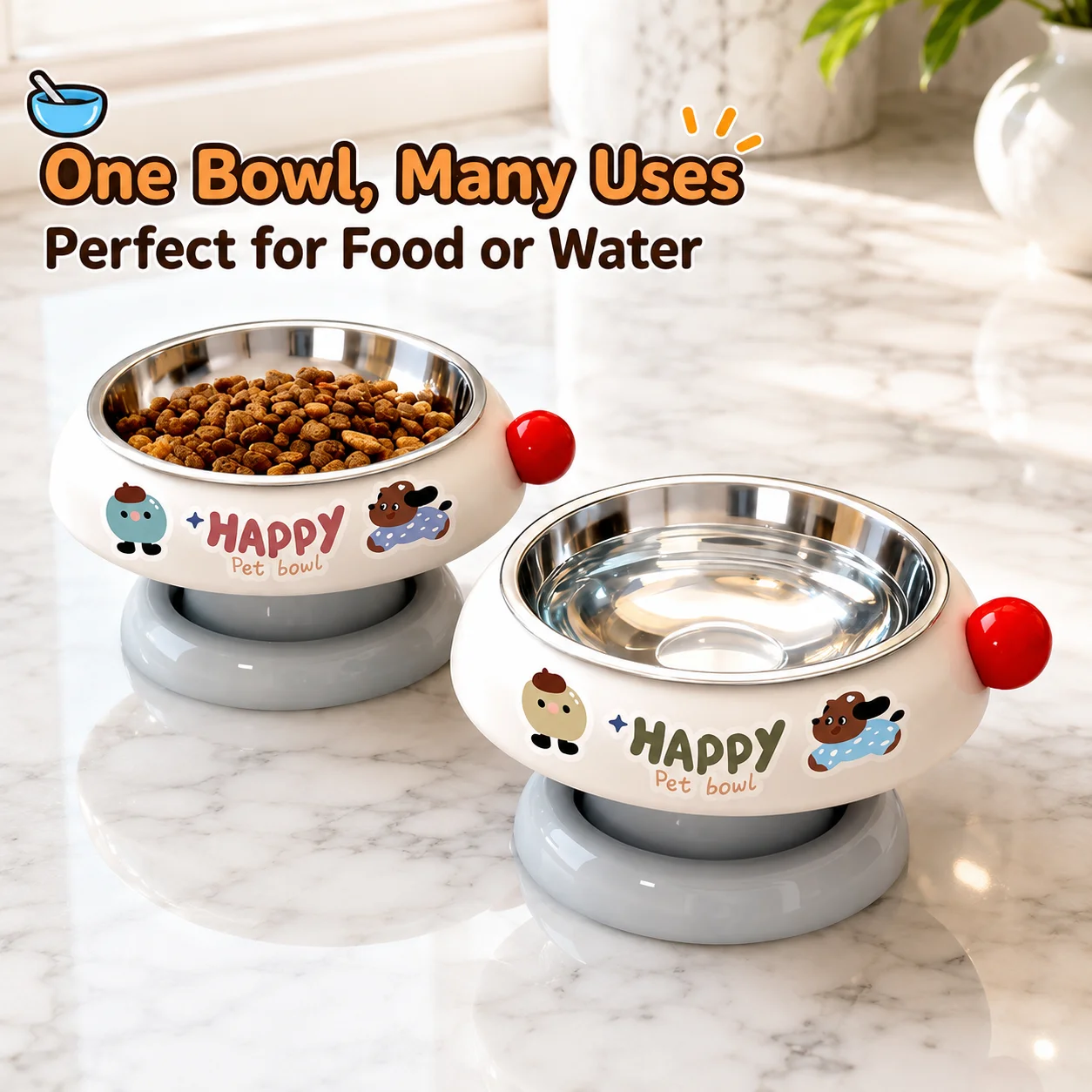 Thumbnail 4 - #37 Latest Elevated Cat Feeding Bowls Offers