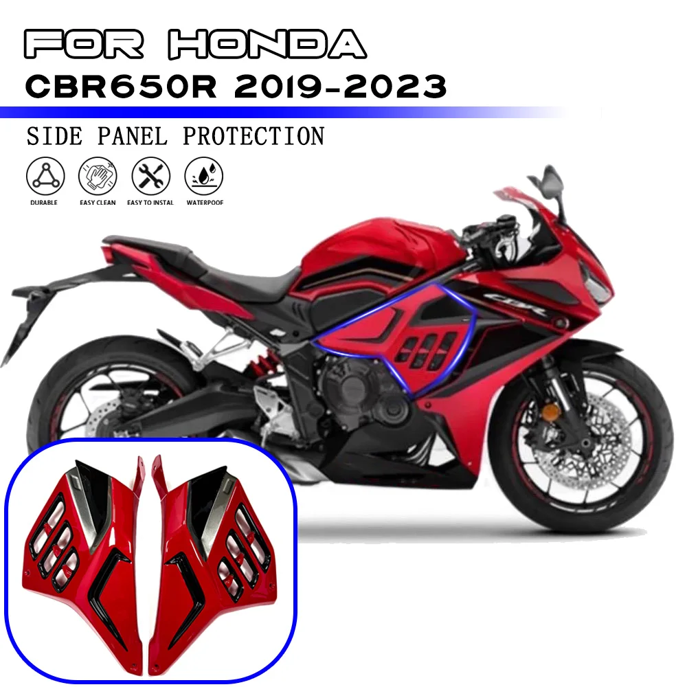 For Honda CBR650R CBR 650R 2019-2023 Motorcycle Spoiler Side Panel Frame Fairing Body Side Cover Panel Frame Cowl Fairing