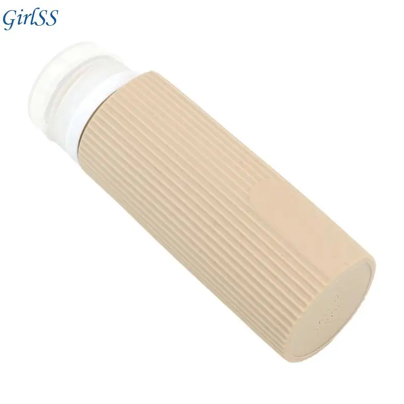Multiple Capacity Silicone Cosmetic Dispenser Portable Refillable Leakproof Toiletry Bottle T4MB
