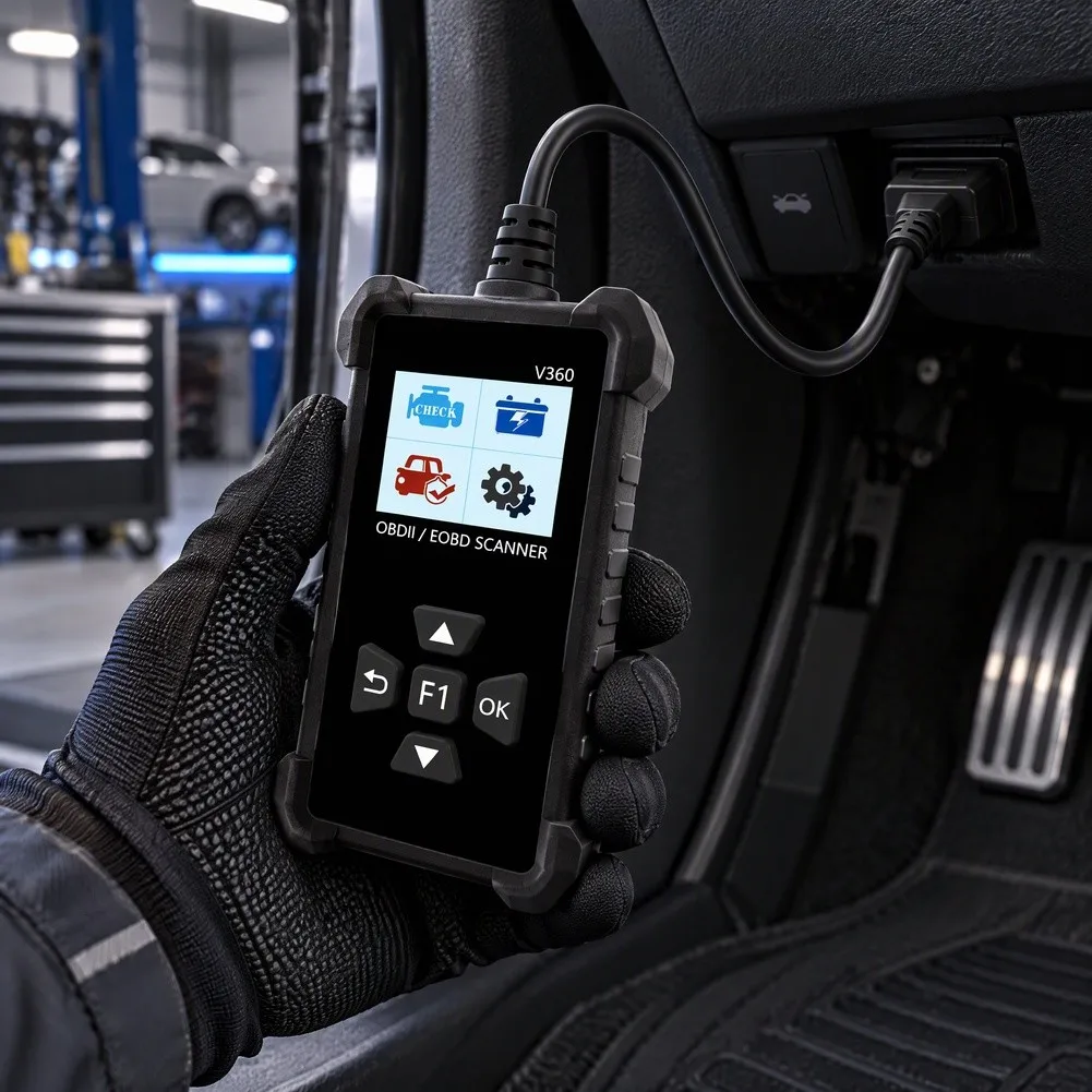 Wireless For OBD2 Scanner for Car Diagnostic Tool Read Clear Engine Fault For Codes Off MIL Support Languages Wireless