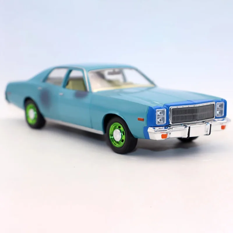 Modèle de voiture de Simulation en alliage Plymouth Hunter's 1977 moulé sous pression, échelle 1/24, Collection statique, jouets de vacances décorés, cadeau Souvenir
