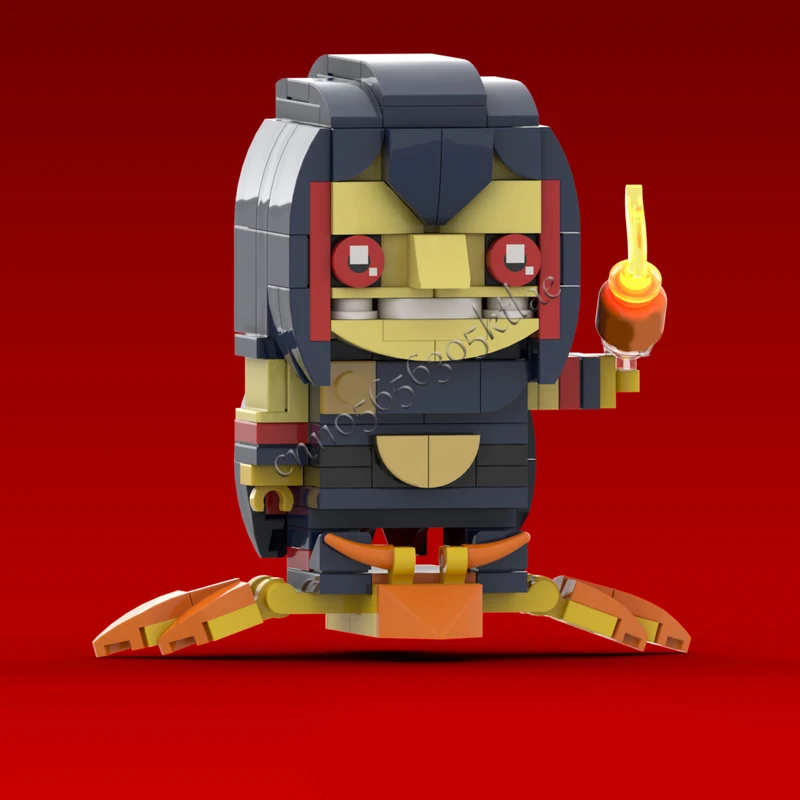 200 PCS Customize Spider Famous Characters Series IRyS Brickheaded Sets DIY Creative Assembly Toys Kids Gifts Collection Display