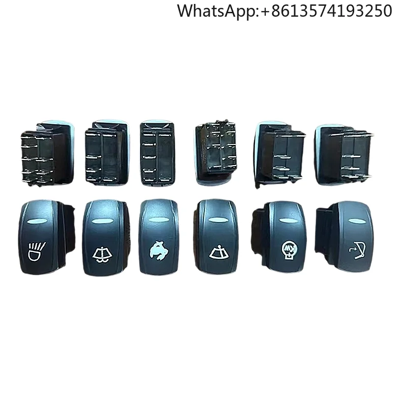 

Headlight Switch, Windshield Wiper Switch, Rabbit Gear Shift Switch for Volvo EC55D, 75D, 80D, 120D, 140D Excavators