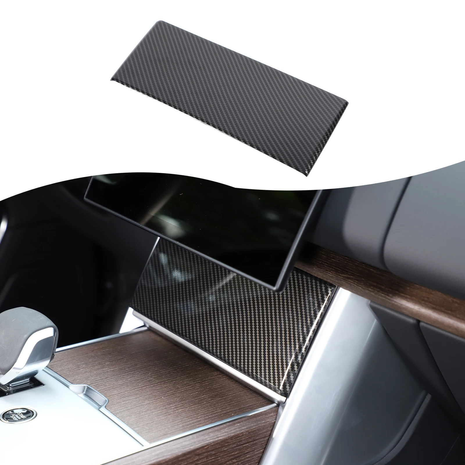 ABS Center Console Navigation Screen Cover for  Land Rover Range Rover Executive 2024 Automotive Exterior Accessories