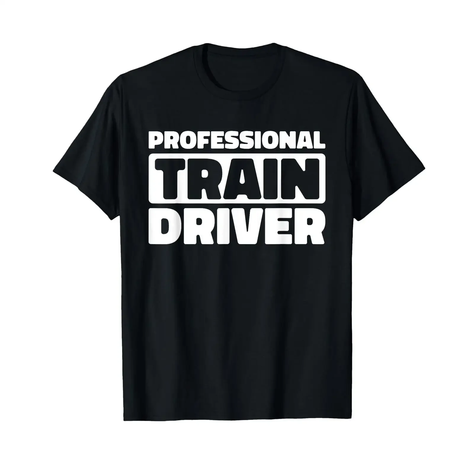Conducteur De Train Locomotive Opérateur Chauffeur T Shirt vintage Washed designer clothes homme Top For Everyday Wear fashion