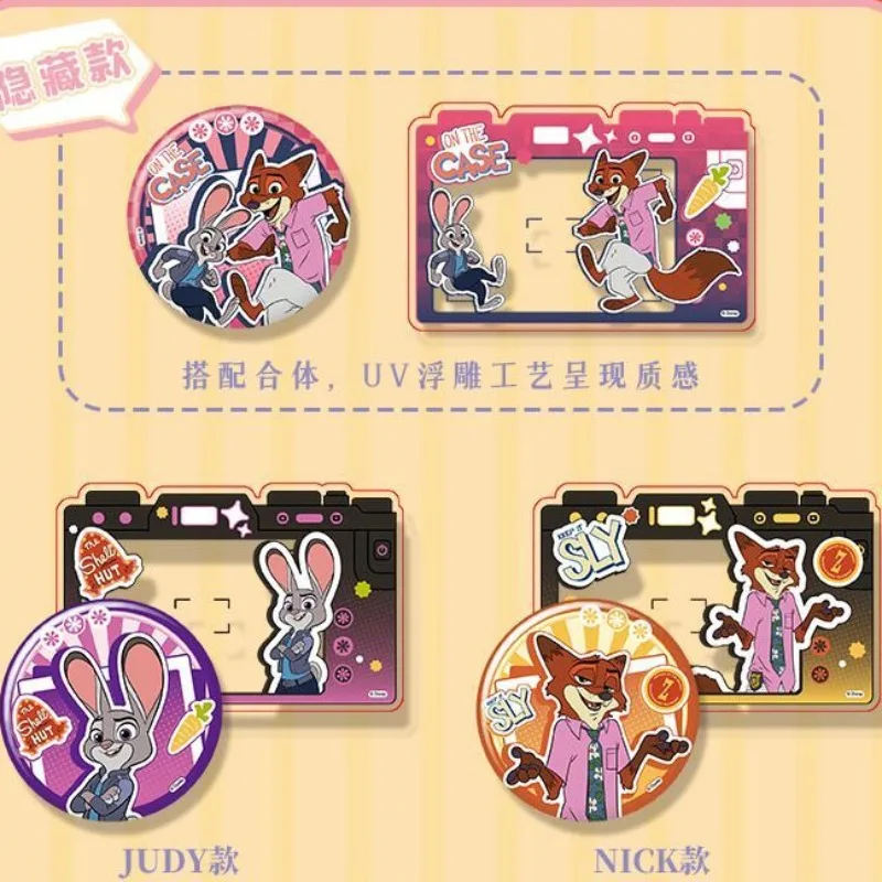 Card.fun Zootopia 2 بطاقات تذكارية قابلة للجمع نيك وايلد وجودي هوبس سلسلة أفلام أنيمي بطاقات التداول الطرفية لعبة هدية #5