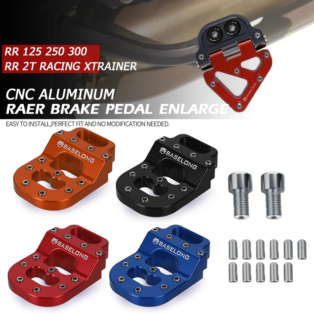 

DualControl Brake Lever Enlarger And Riser For BEAT 125 250 300 XTRAINER 2T RX 2T XTRAINER CALIFORNIA RR RACING 2009 2010 -2023