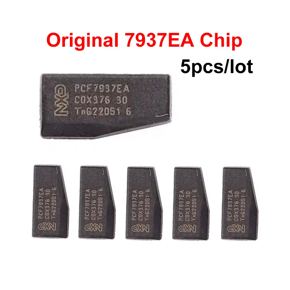 

5pcs/lot Original PCF7937EA Carbon chip PCF7 937 auto transponder chip for car key chip for GM