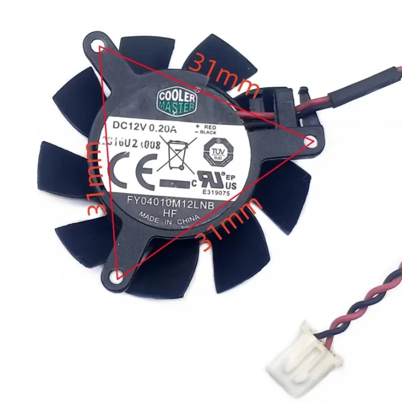 Original Cooler Fan for DELL GT620 630 625 705 560s 3647 S5-1523 Graphics Card Fan FY04010M12LNB 12V 0.2A