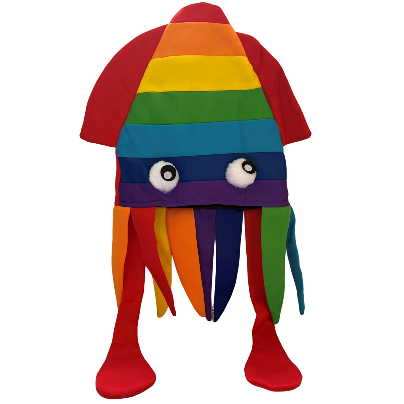 Funny Colorful Velvet Octopus Hat Dance Party Prop Party Hat Party Props