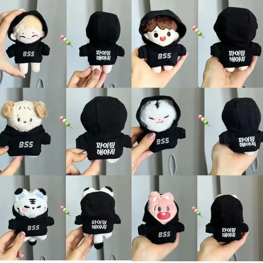 New Kpop Idol BSS Doll Clothes Fashion For 10cm Doll Handmade Hoodies Sweatshirt Outfits Kids Toy Dolls Clothes Accessories