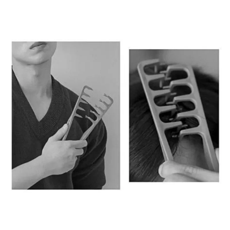 رقيق الملمس تصفيف مشط تكثيف واسعة الأسنان فرشاة الشعر أدوات الشباك جذور رقيق الشعر التماس غطاء الانفجارات تصفيف الشعر مشط