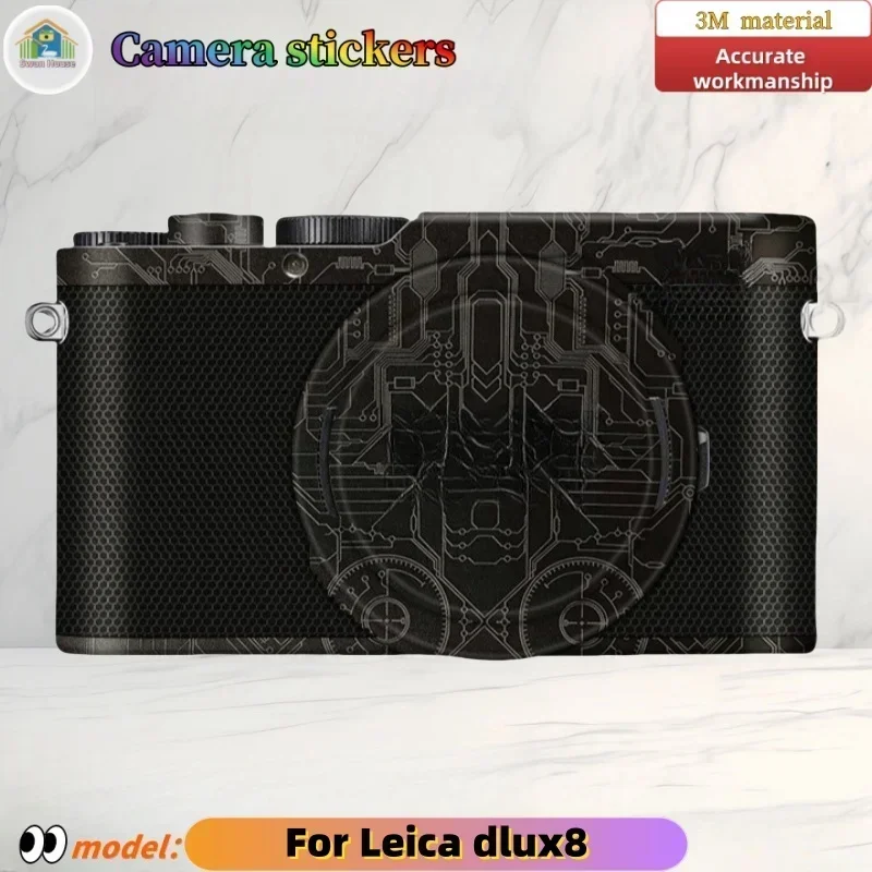 

For Leica dlux8 Camera stickers, DIY skin,Precision tailoring wear-resistant protective film