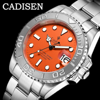 Cadisen For Mens Watch New Fashion Mechanical Automatic Wristwatch 10bar Waterproof Seiko Nh35a Date Luminous Relogio Masculino