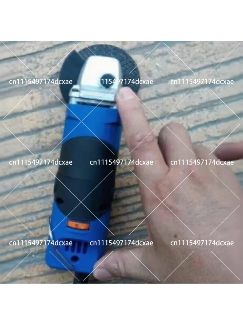 Mini Variable Speed Angle Grinder Portable Multifunctional Cutting Polishing Machine for Tile Grout Metal Wood Sanding Work