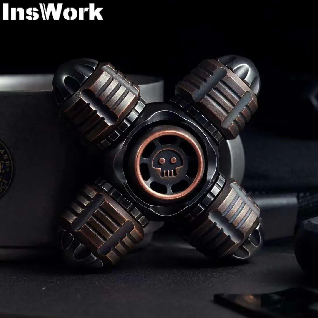 STOCK Black Mirror Original Corn Multi-combination Fingertip Top Limited Edition Metal Finger Decompression Artifact EDC Toy