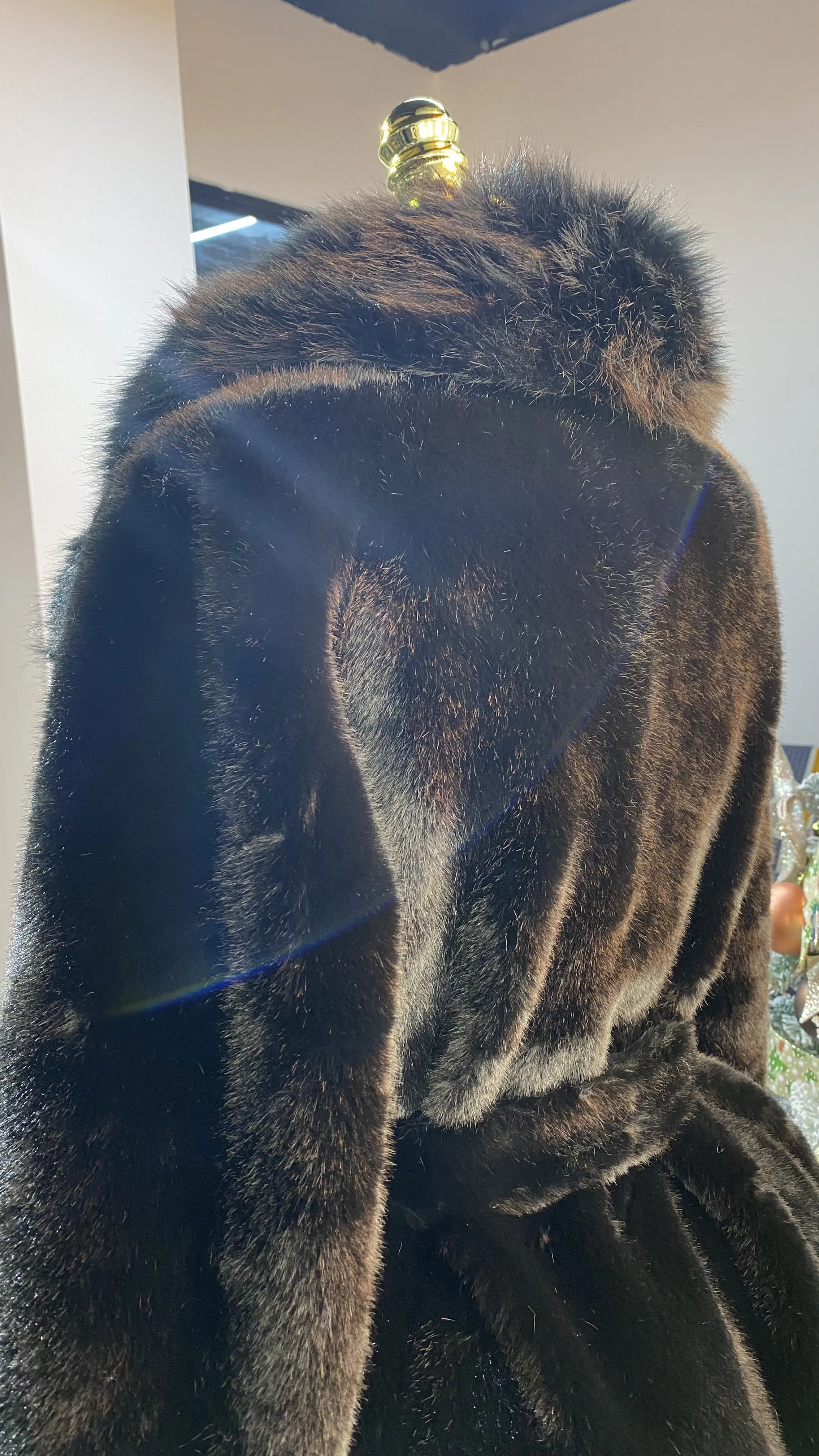 2025 New Design Casual Women's Faux Fur Coat, Winter Warm Plus Size Jacket-GZXX213