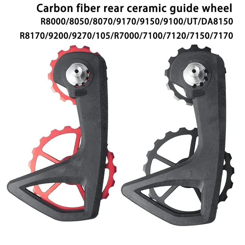 Ceramic Oversized Derailleur Pulley Wheel 13T 19T OSPW For Shimano 105 R7000 R8000 R8100 R9100 R8150 R9250 Road Bike