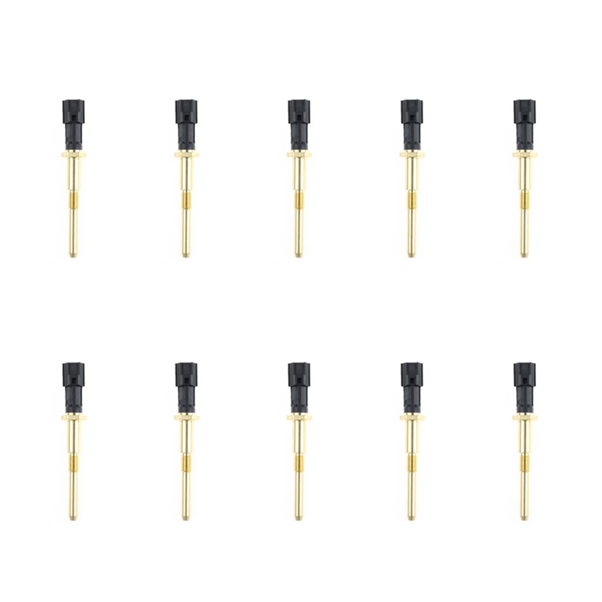 

10X Water Temperature Sensor for Ford Mercury 1S7F6G004AB 8S4A6G004AA 1S7Z-6G004-AA 5S8257, L3H518840 Long