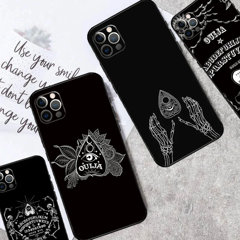 Ouija Board Cover For iPhone 15 16 14 13 12 11 Pro Max Mini 7 8 Plus X XR XS Max Phone Case