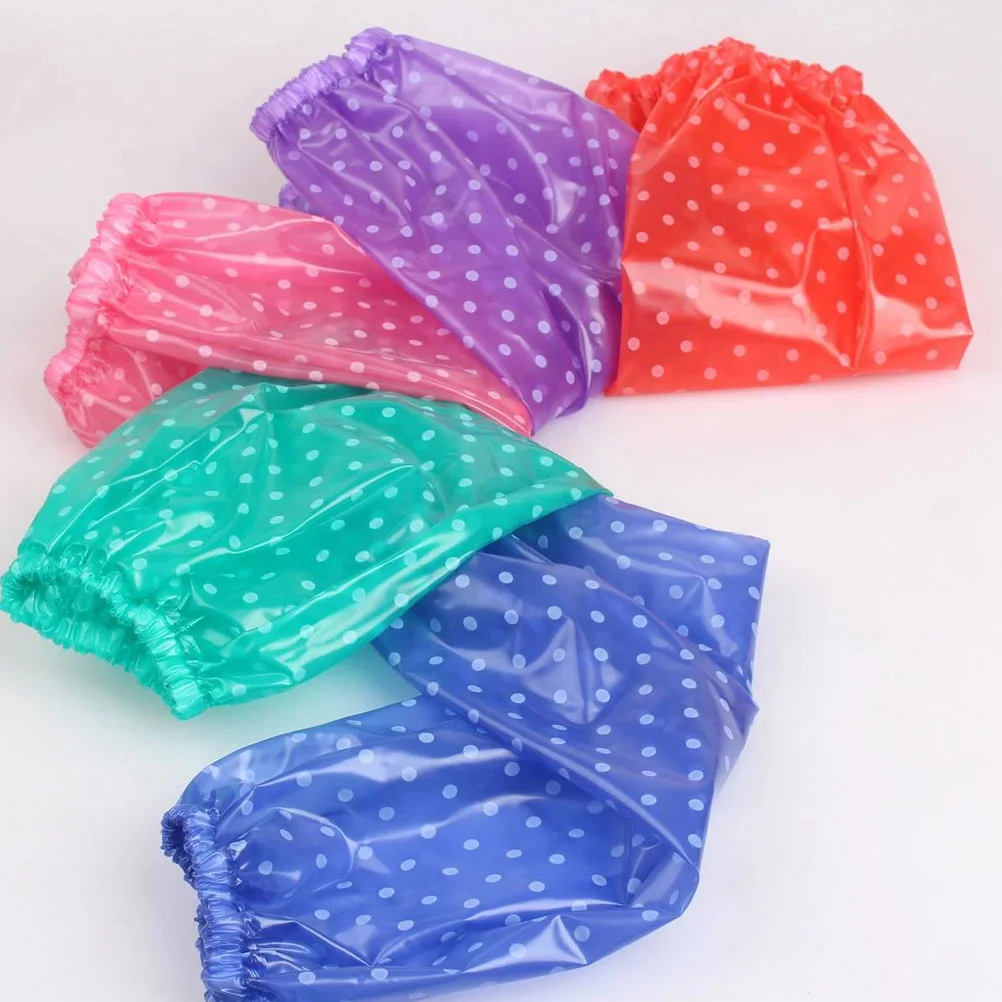 

Waterproof Sleeve Apron Kitchen Cooking Hangning Neck Women Long Strap Ideal BBQ Painting Garden Durability Safety